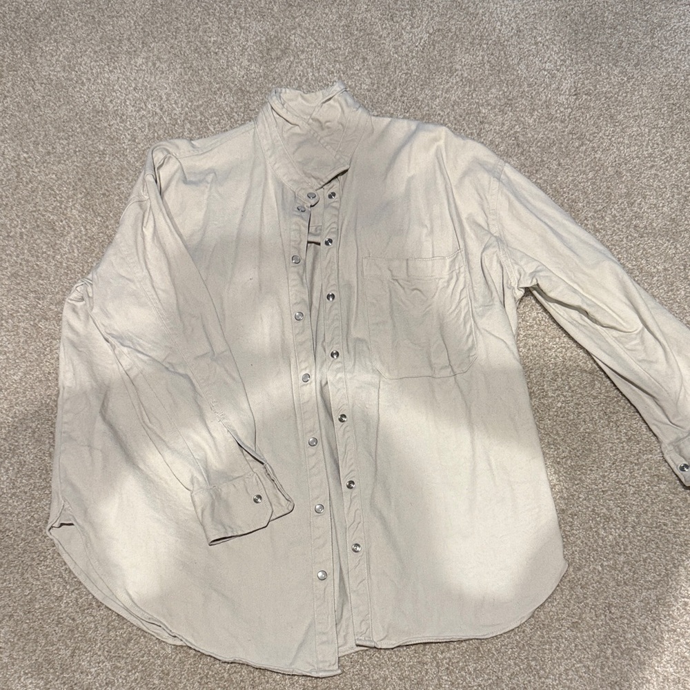 H&M Cream Utility Jacket